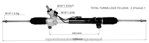 X8FFD2706 Repuestos De Motos Loncin Ecuador | cremallera de dirección asistida 96626519 96626518 04817547 96626520 CHEVROLET