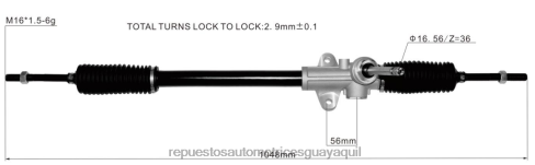 X8FFD2776 Repuestos De Motos Loncin Ecuador | cremallera de dirección asistida 565001r090 565001r091 56500-1w190 HYUNDAI/KIA