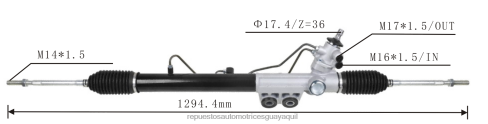 X8FFD2604 Distribuidora De Repuestos De Motos Ecuador | cremallera de dirección asistida 8-97946130-1 ISUZU