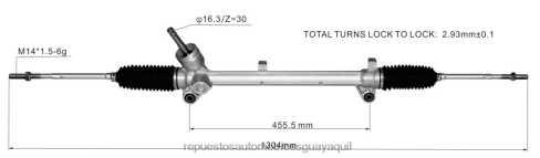 X8FFD2831 Repuestos De Motos Mayorista Ecuador | cremallera de dirección asistida 10138018 ROEWE