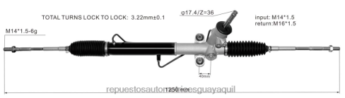 X8FFD2815 Repuestos Honda Motos Ecuador | cremallera de dirección asistida 34110sc011 SUBARU