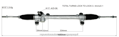 X8FFD2441 Repuestos De Motos Mayorista Ecuador | cremallera de dirección asistida 45510-02640 TOYOTA