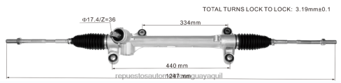 X8FFD2442 Venta De Repuestos Motos Mayorista | cremallera de dirección asistida 45510-02490 TOYOTA