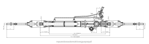 X8FFD2468 Mayoristas De Repuestos De Auto | cremallera de dirección asistida 44250-0b020 TOYOTA