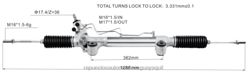 X8FFD2471 Repuestos De Motos Mayorista Ecuador | Cremallera de dirección asistida 44250-0k710 44250-0k660 44250-0k820 TOYOTA