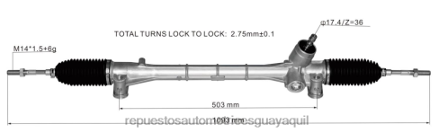 X8FFD2476 Repuestos De Motos Loncin Ecuador | cremallera de dirección asistida 45510-47060 TOYOTA
