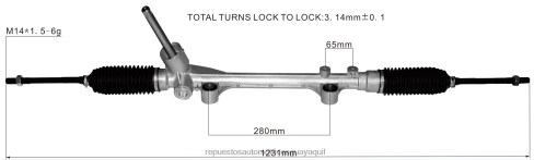 X8FFD2678 Mayoristas De Repuestos De Auto | cremallera de dirección asistida j7bc-3a500-jb 3l547-b562aa 1908702 FORD