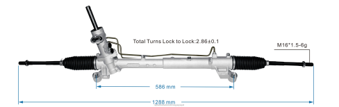 X8FFD2680 Autopartes Al Por Mayor | cremallera de dirección asistida 5m513200fa FORD