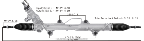 X8FFD2420 Autopartes Al Por Mayor | cremallera de dirección asistida 7e1 422 061g VOLKSWAGEN