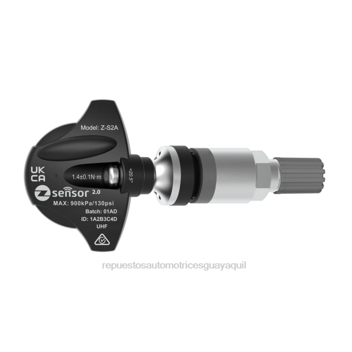 Sensor tpms de repuesto mahindra rise oe - oe p/n 1805ba0131na frecuencia 433mhz 4J461718 Autopartes Al Por Mayor | vástago de válvula de metal - plateado